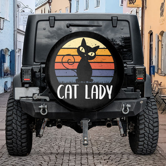 Cat Lady Tire Cover