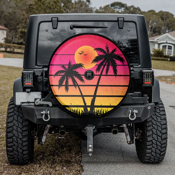 Retro-Palm-Trees-Tire-Cover-With-Camera