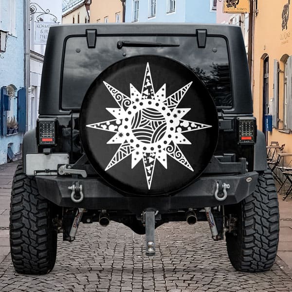 Sun-Mandala-Tire-Cover