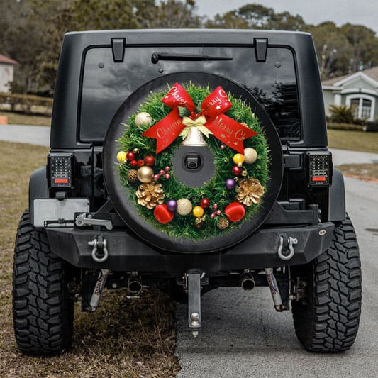 Christmas-Wreath-Tire-Cover-With-Backup-Camera