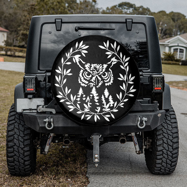 Forest-Owl-Tire-Cover