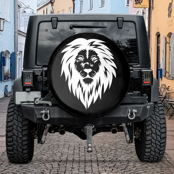 Lion-Face-Tire-Cover